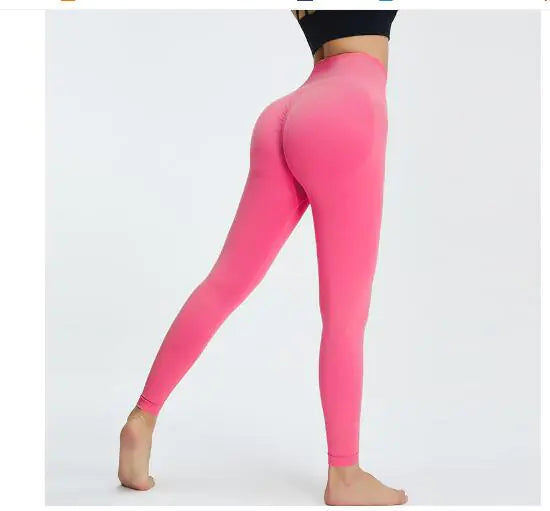 Nahtlose Push-Up-Leggings mit hoher Taille für Damen