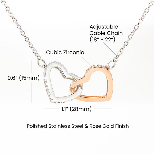 Interlock Hearts Necklace