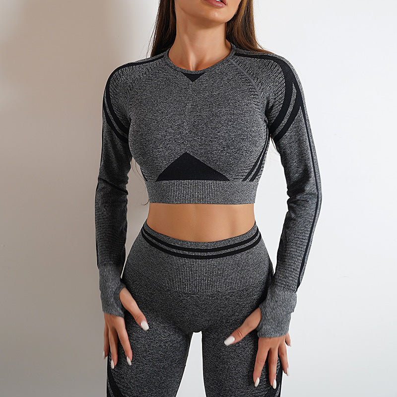 Women's Long Sleeve Tops Outfits & Butt Lifting Workout Sportswear