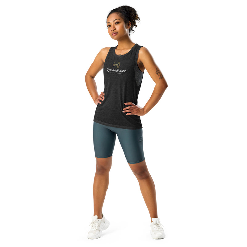 Gym Addiction Damen Muskelshirt